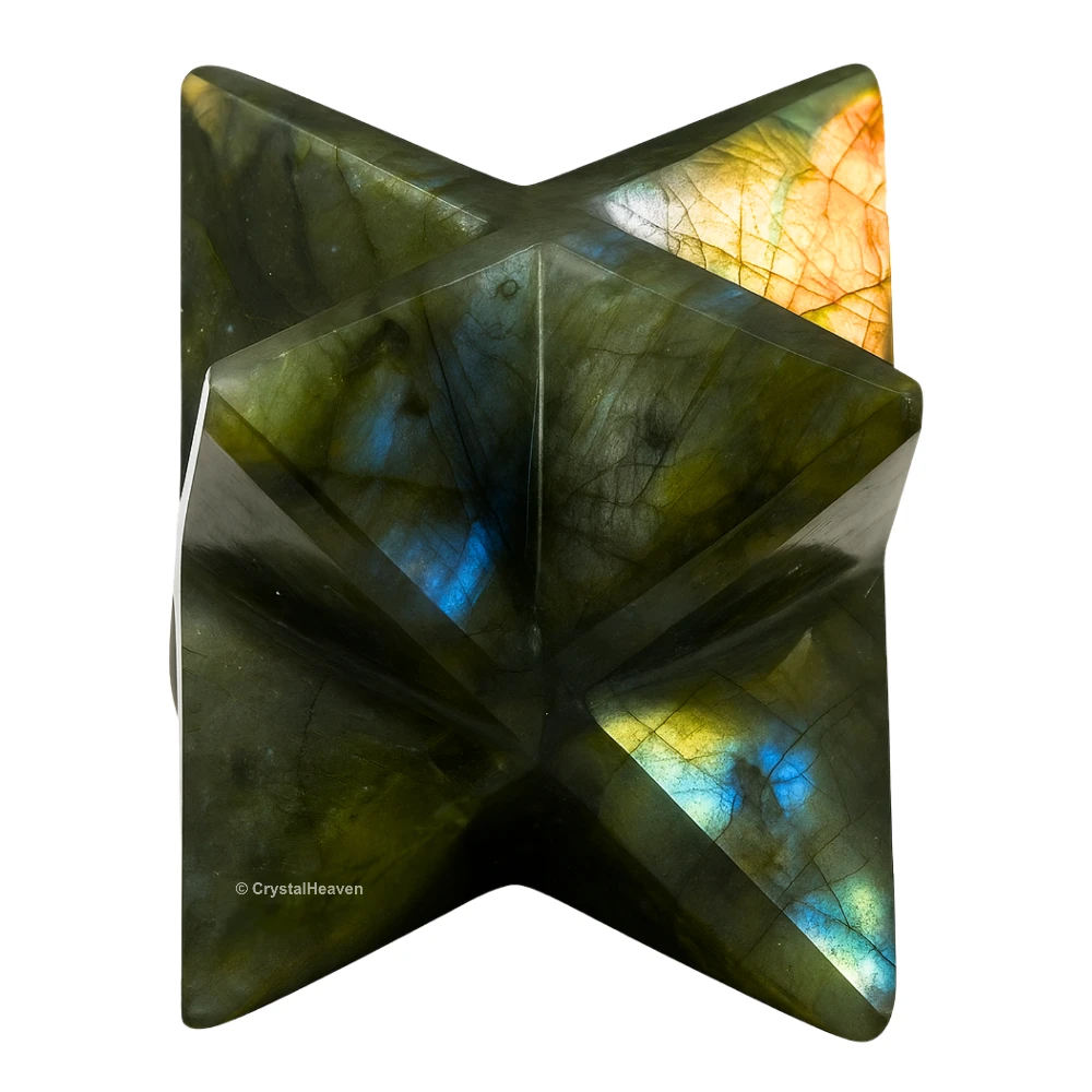 Labradorite Crystal Merkaba (35-45 mm)