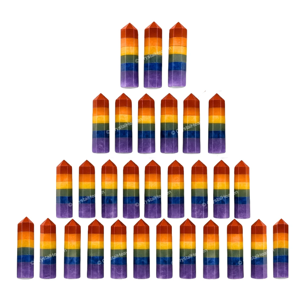 7 Chakra Pencil Points (Set of 10)