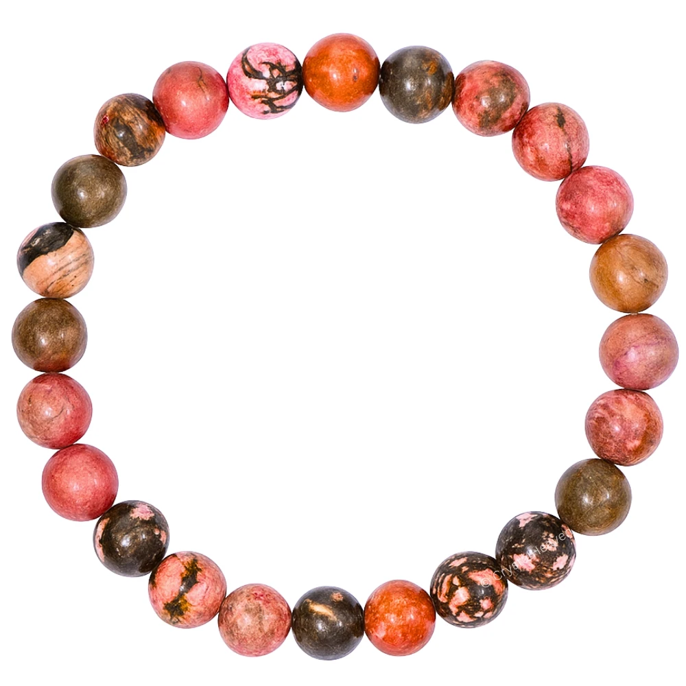 Rhodonite Bracelet (Elastic)