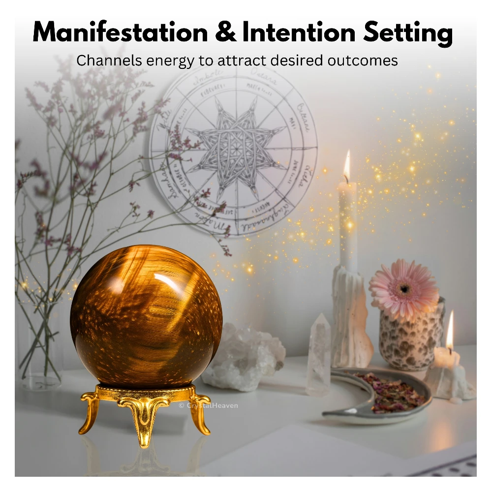 Tiger Eye Sphere (1.5 Inch)