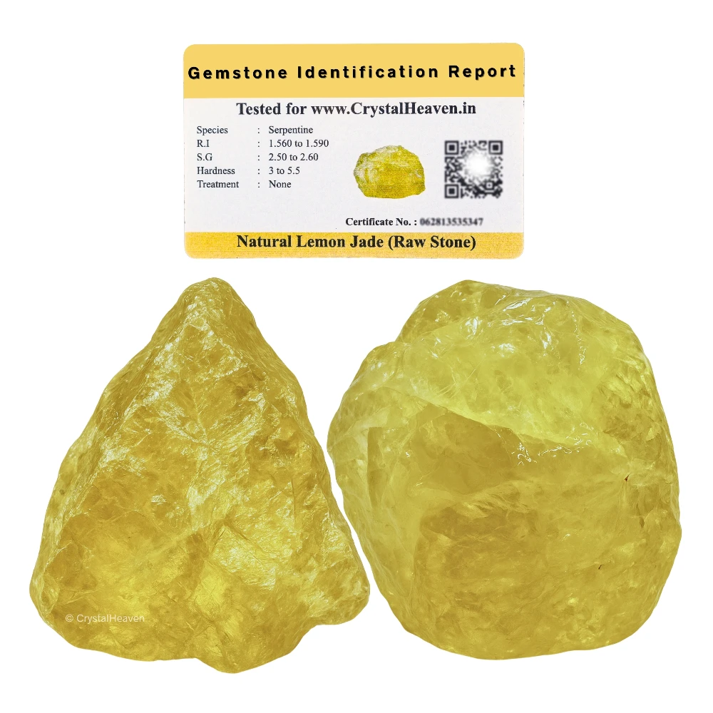 Raw Lemon Quartz Crystals (1 Piece)