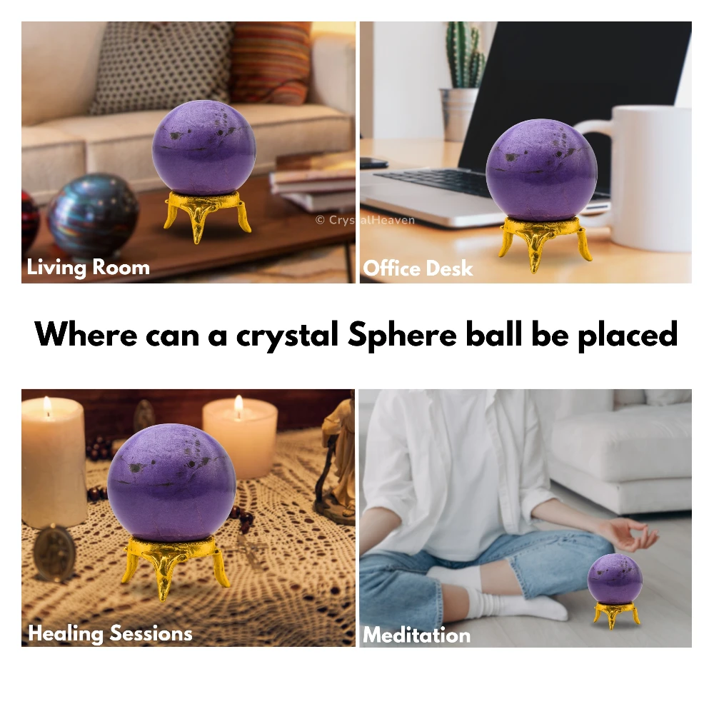 Stichtite Sphere (2 Inch)