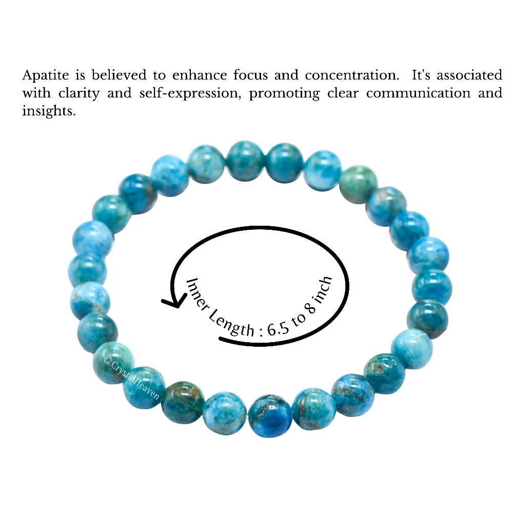 Apatite Bracelet (Elastic)