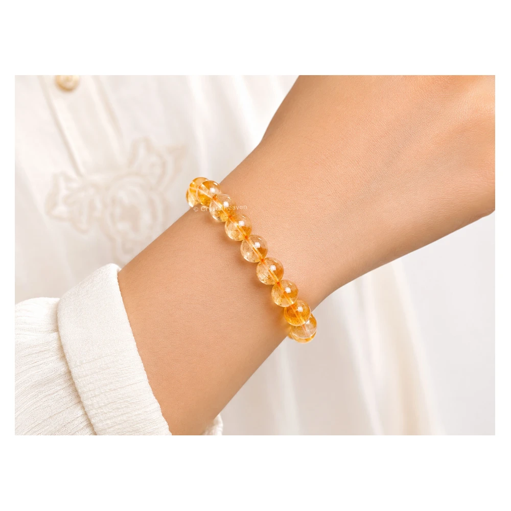 Premium Citrine Bracelet (Elastic)