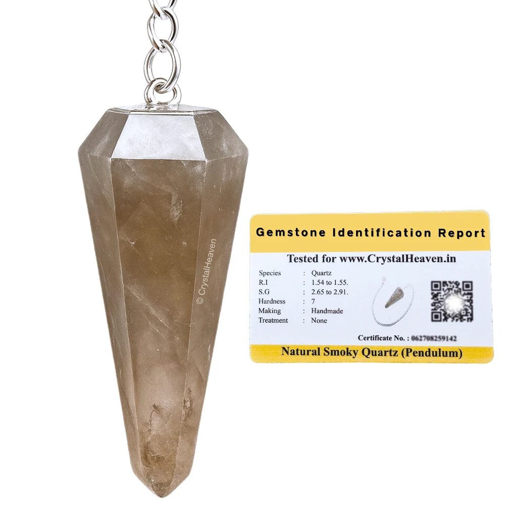 Smoky Quartz Pendulum