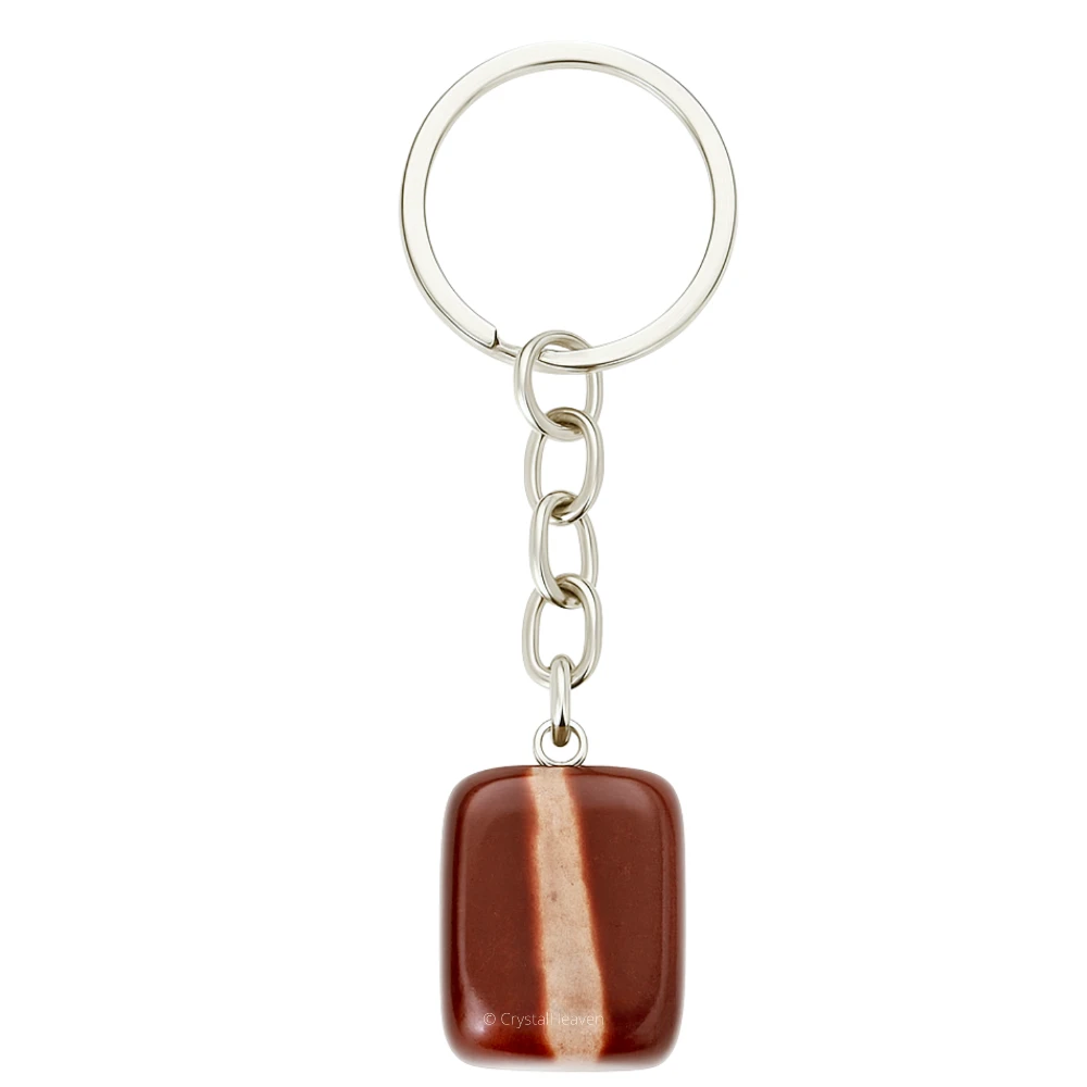 Narmada Stone Keychain (Tumbled)