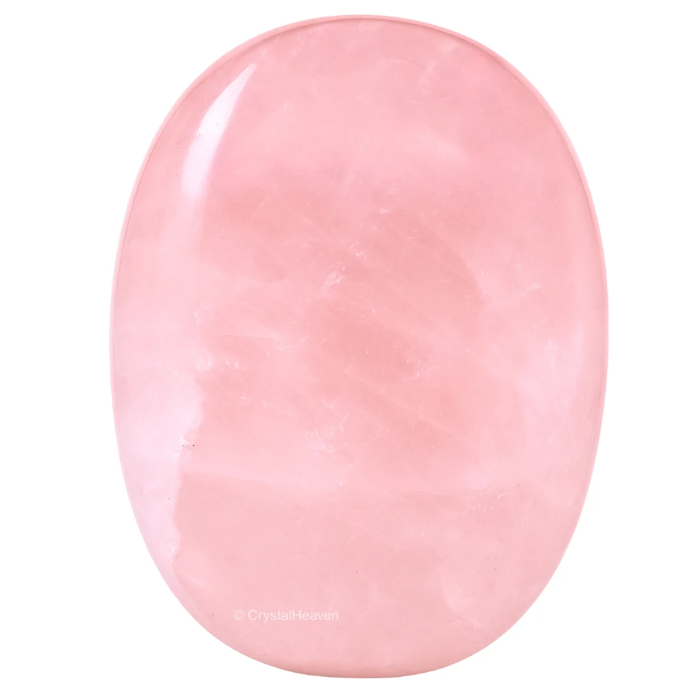 Rose Quartz Palm Stone