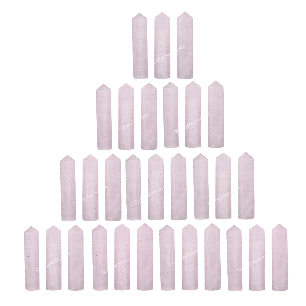 Pink Calcite Pencil Points (Set of 50)