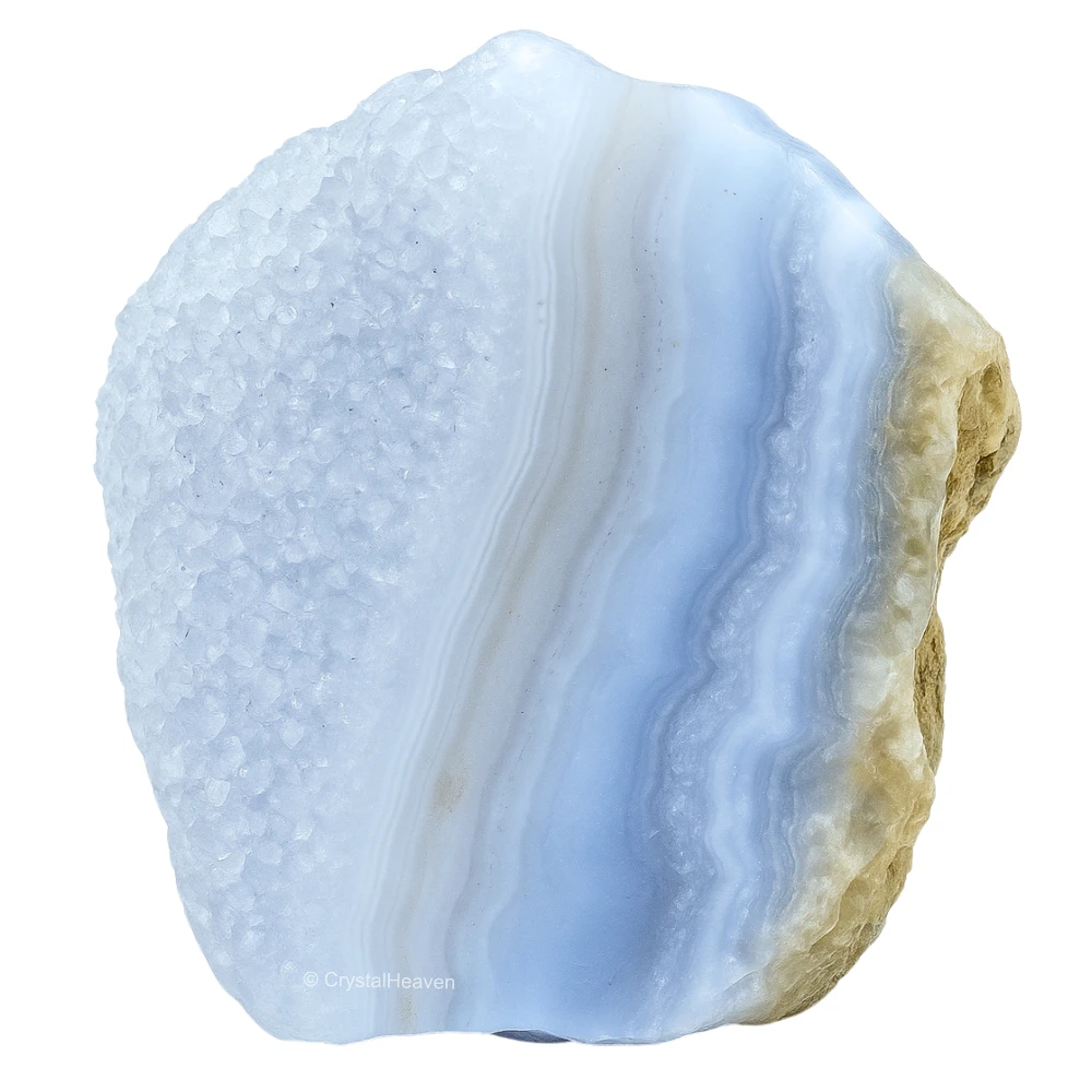 Raw Blue Lace Agate Crystals