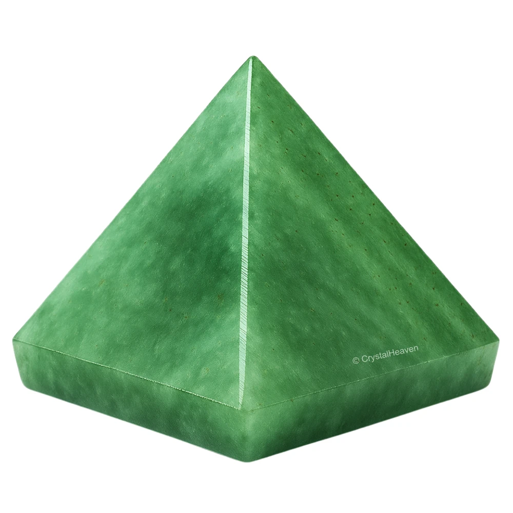 Green Strawberry Quartz Pyramid (2 Inch)