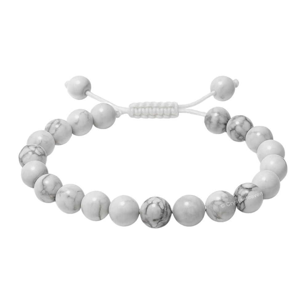 Howlite Bracelet (Adjustable)