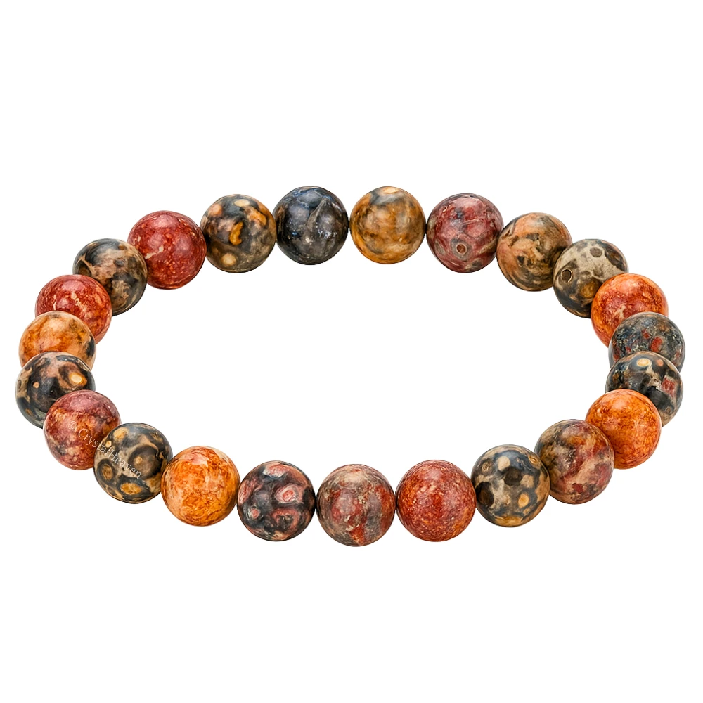 Leopard Jasper Bracelet (Elastic)