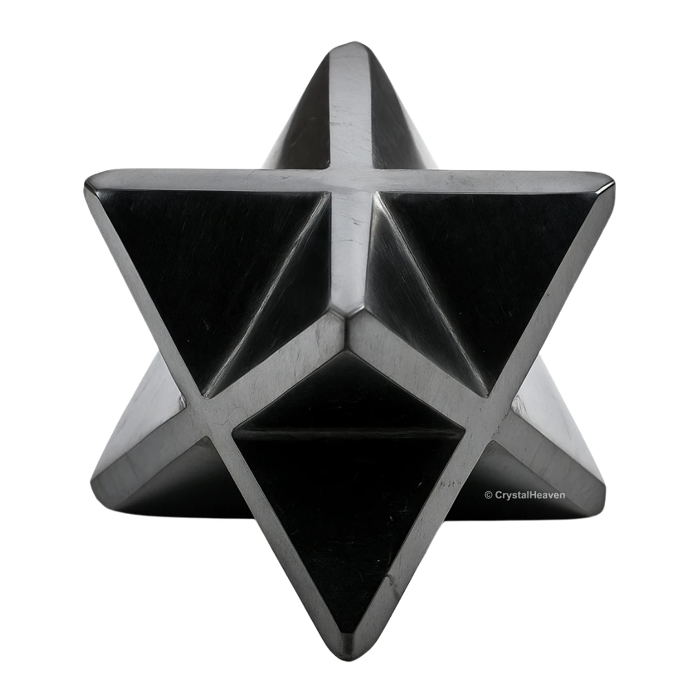 Shungite Crystal Merkaba (45-55 mm)