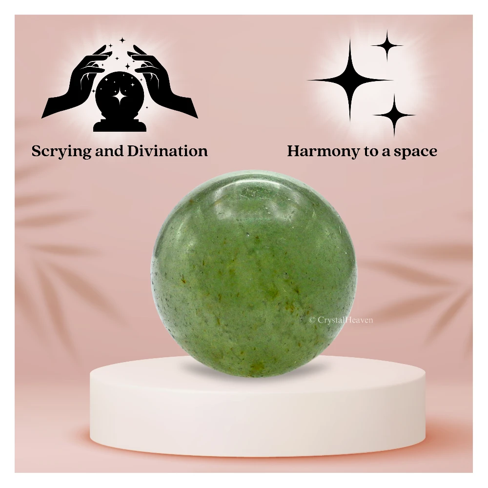 Green Aventurine Sphere (1 Inch)