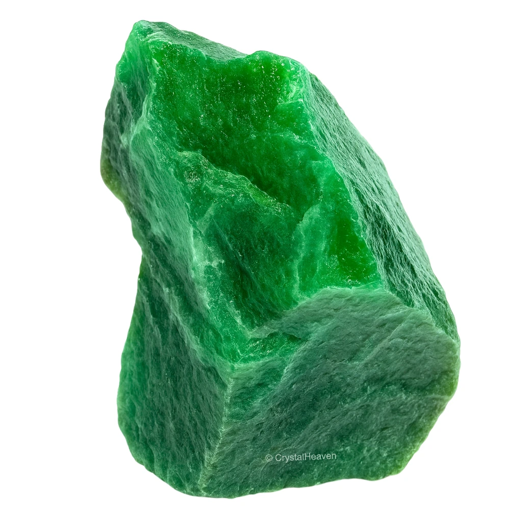 Raw Dark Green Aventurine Crystals (2 Pieces)