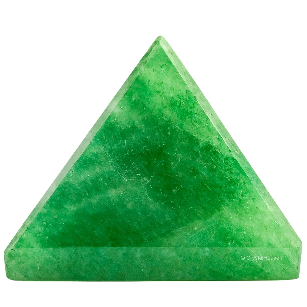 Green Strawberry Quartz Pyramid (2 Inch)