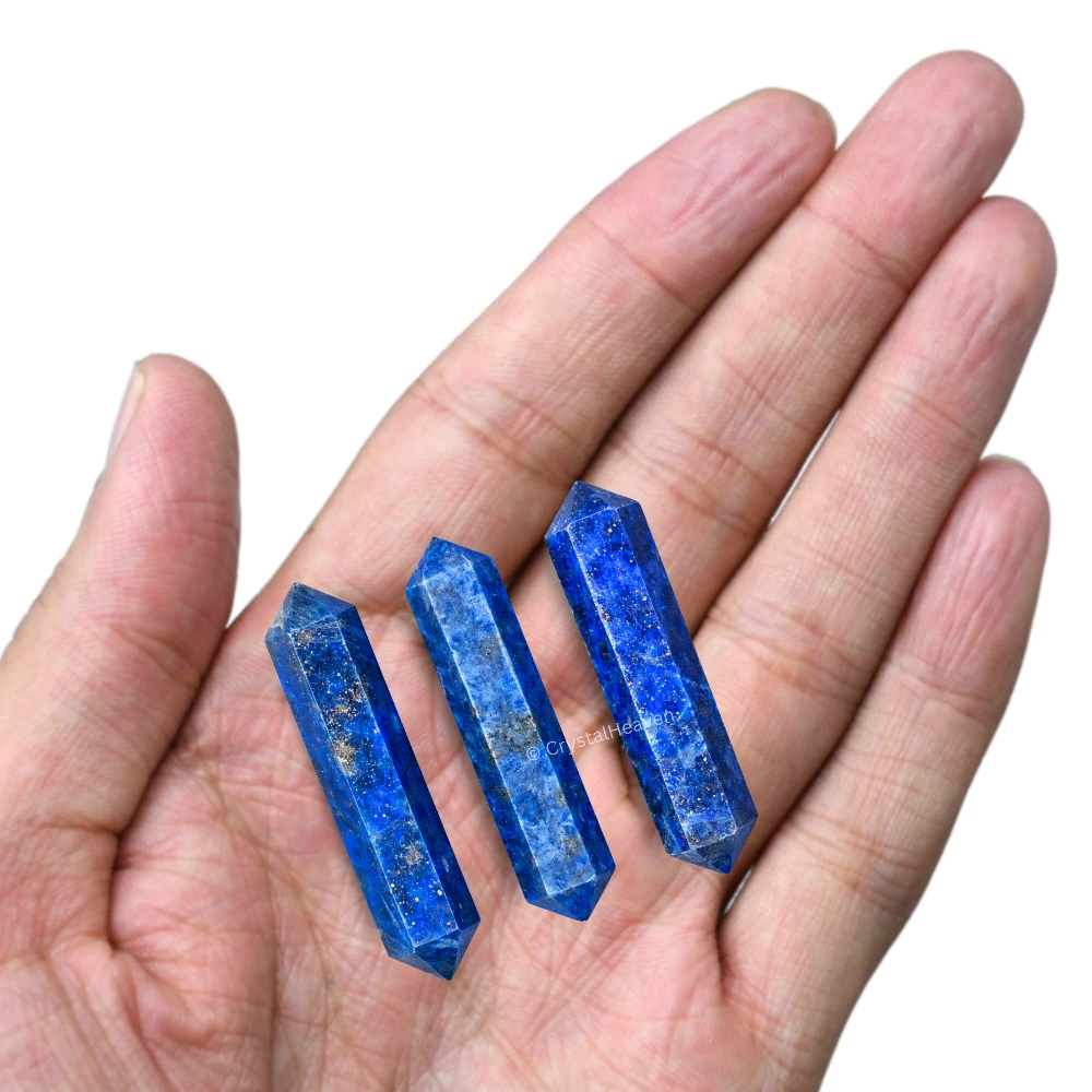 Lapis Lazuli Pencil Points (Double Terminated) (Set of 3)