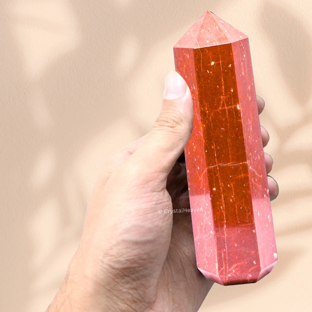 Large Red Jasper Tower