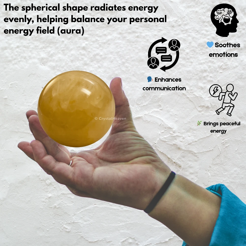 Citrine Sphere (2 Inch)