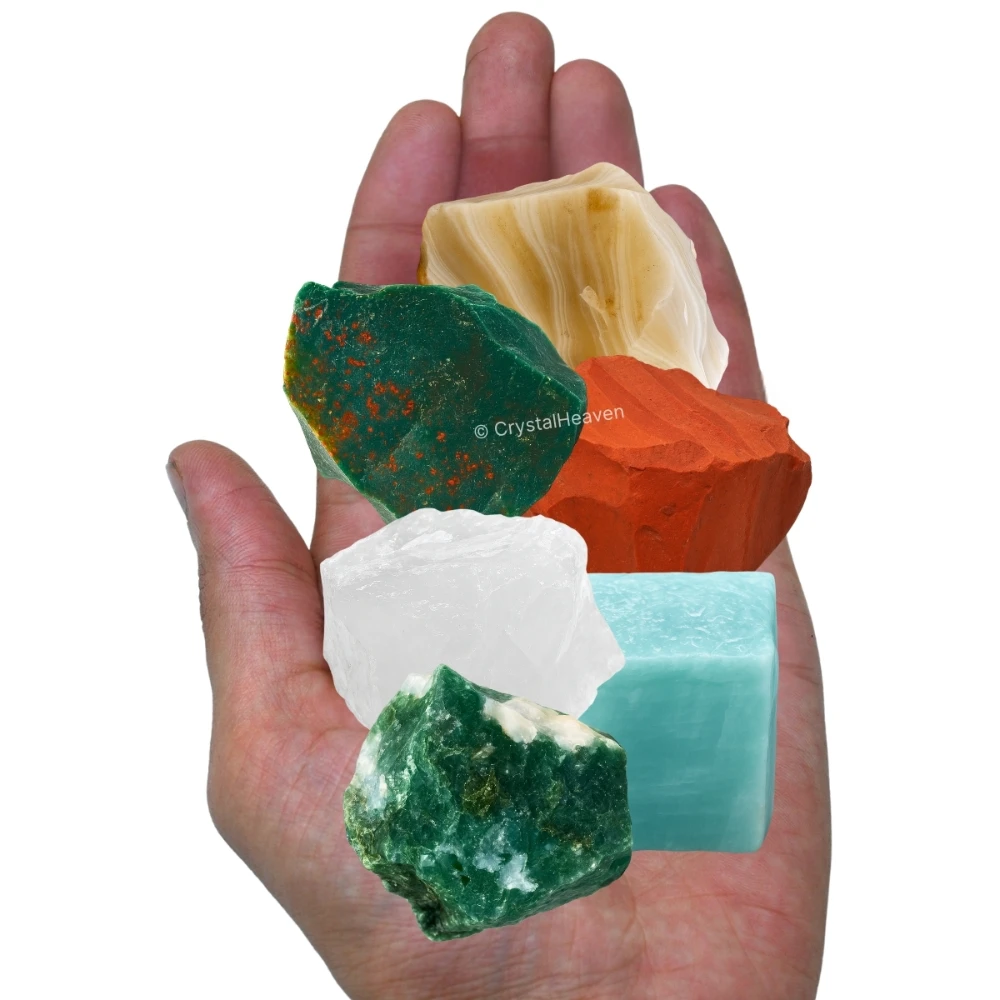 Pain Relief Raw Crystals Set