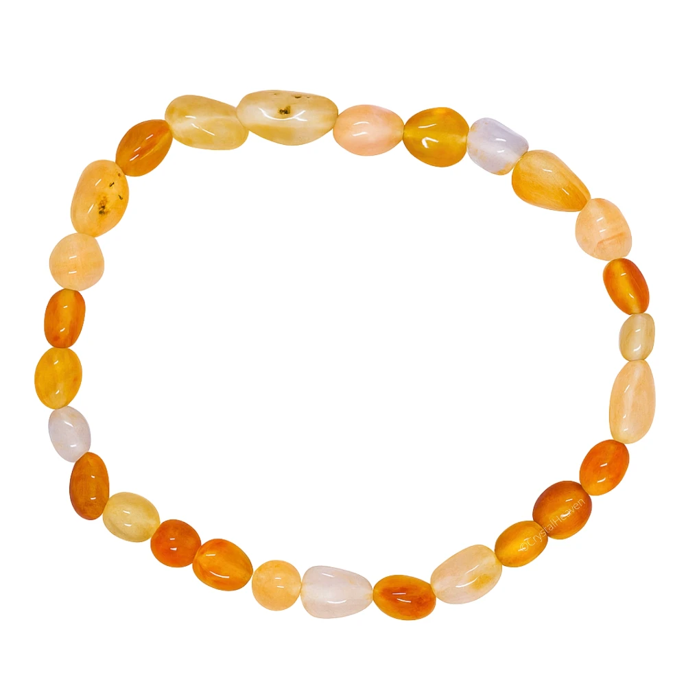 Carnelian Tumbled Bracelet (Elastic)
