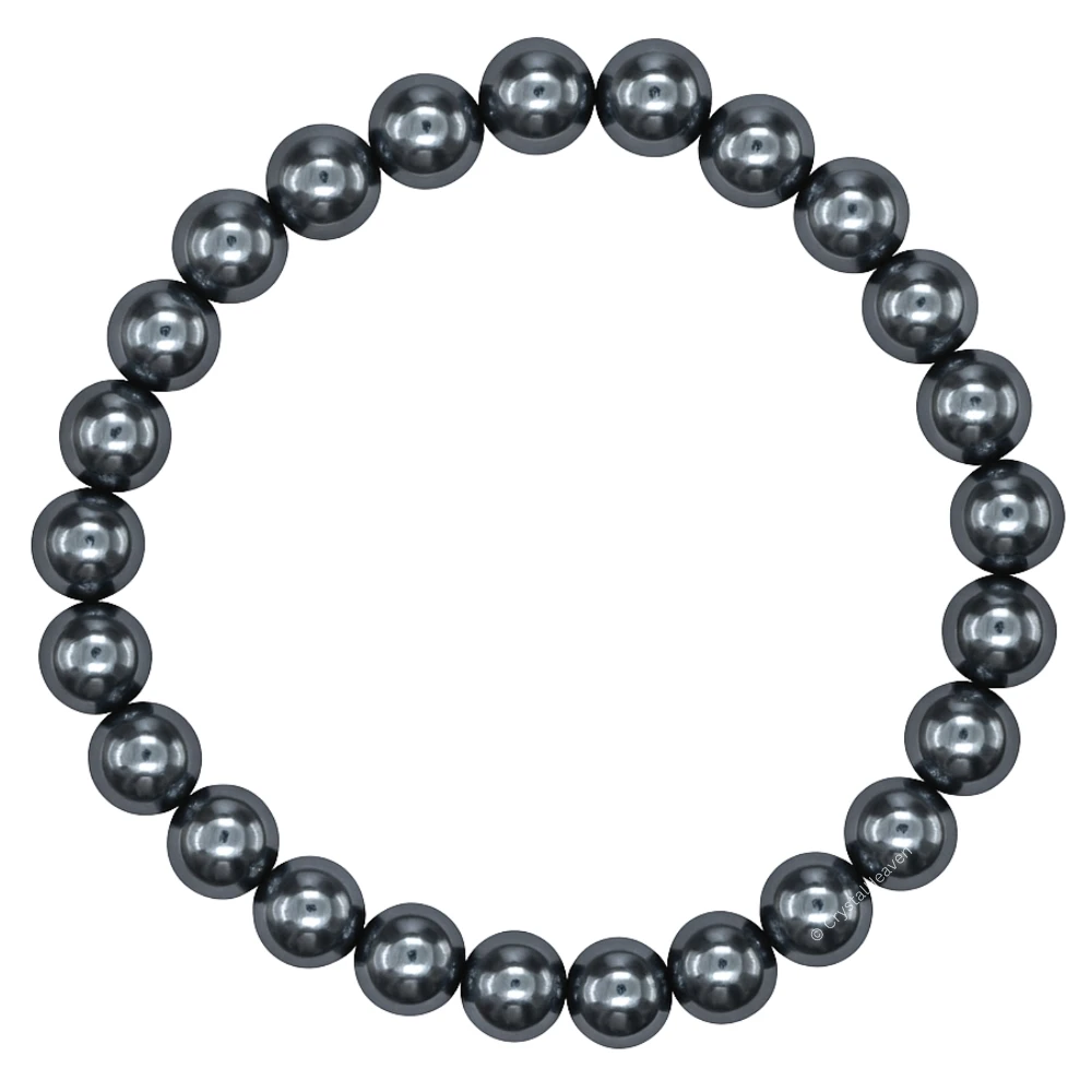 Black Pearl Bracelet (Elastic)