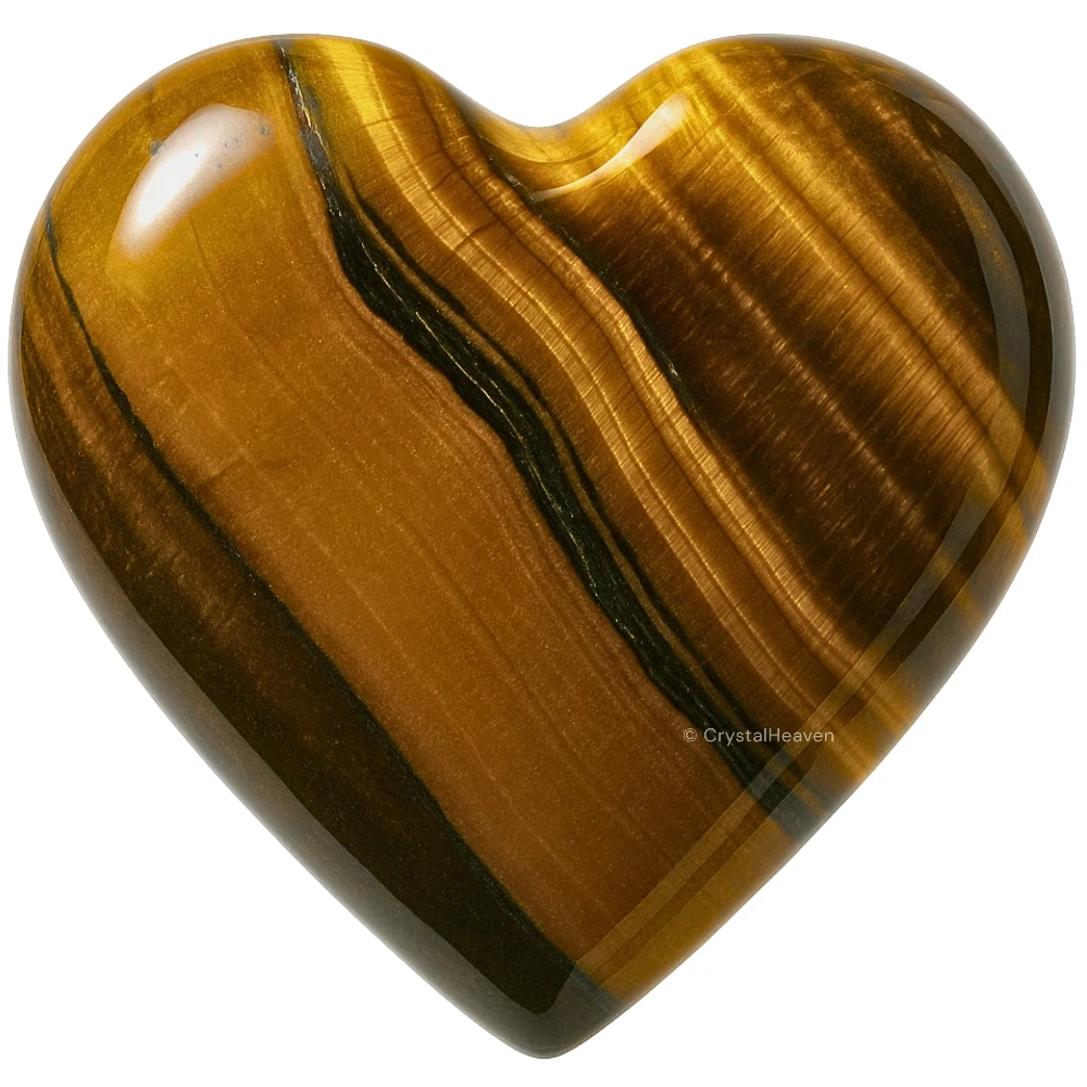 Tiger Eye Heart