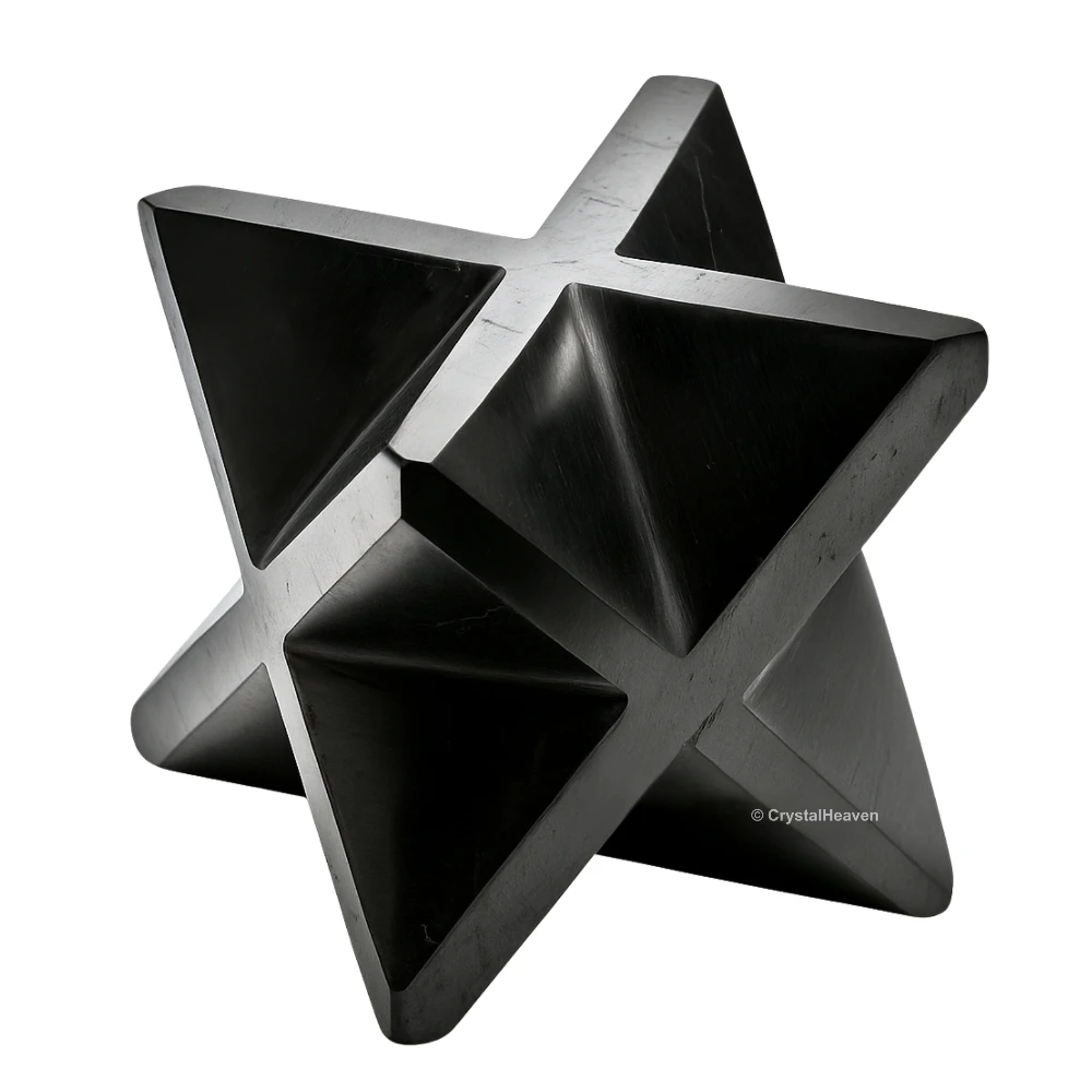 Shungite Crystal Merkaba (20-25 mm)