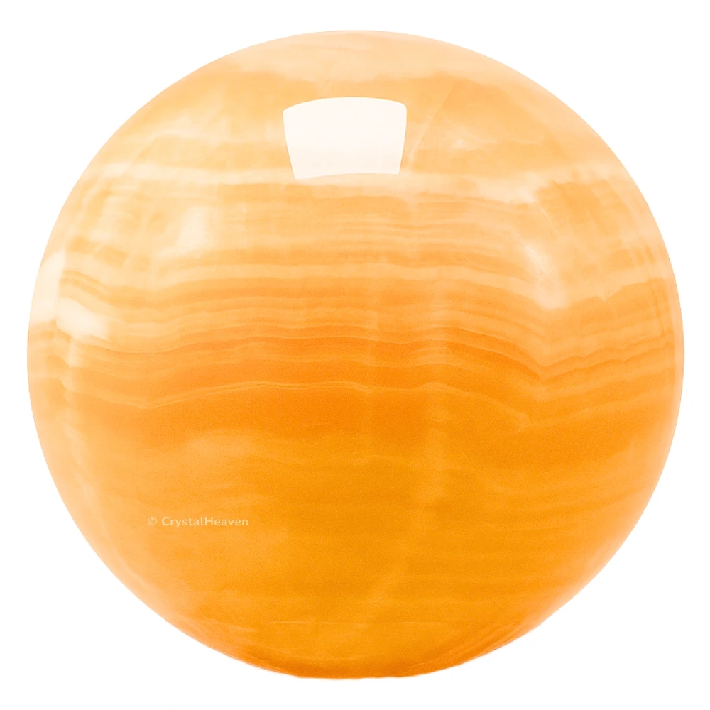 Yellow Calcite Sphere (2 Inch)