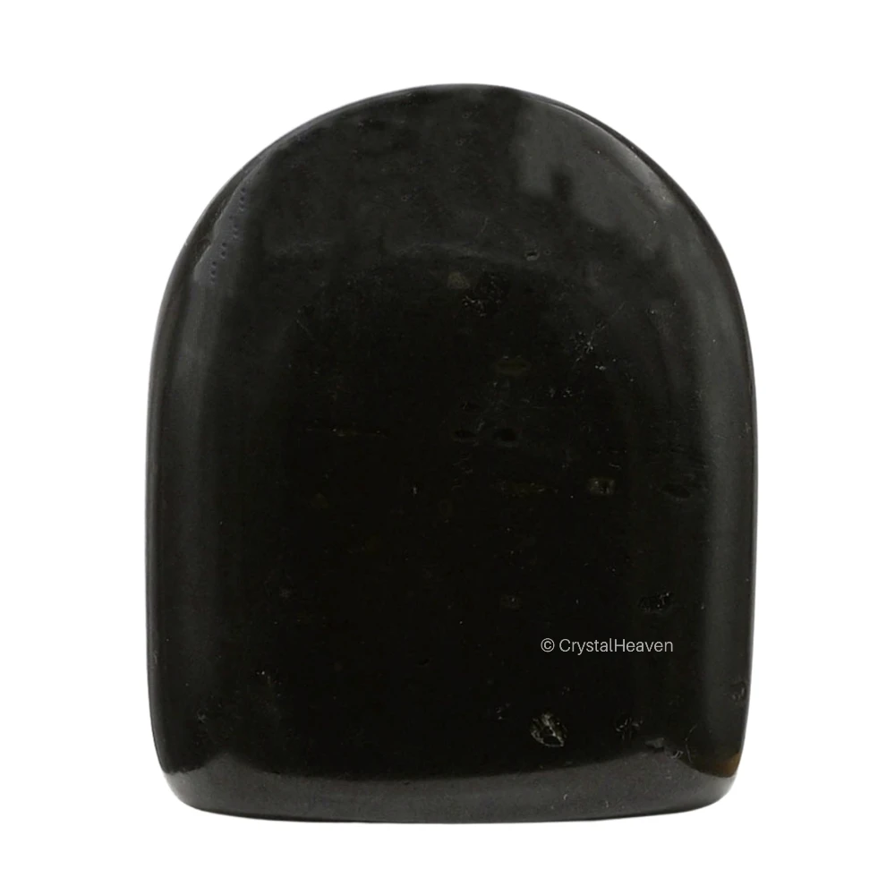 Black Tourmaline Standing Palm Stone (Large)