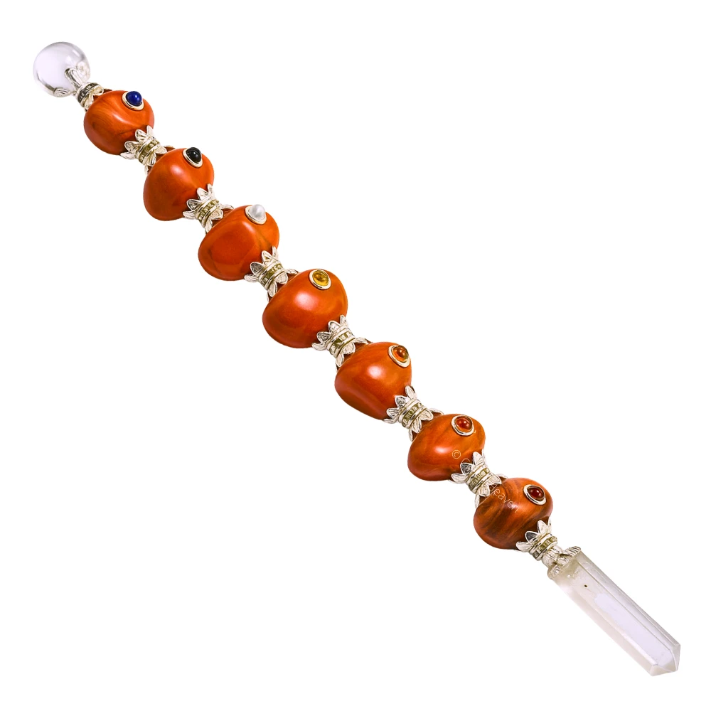 Red Jasper Crystal Tumbled Healing Stick