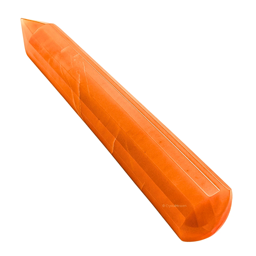 Red Aventurine Wand (Faceted)