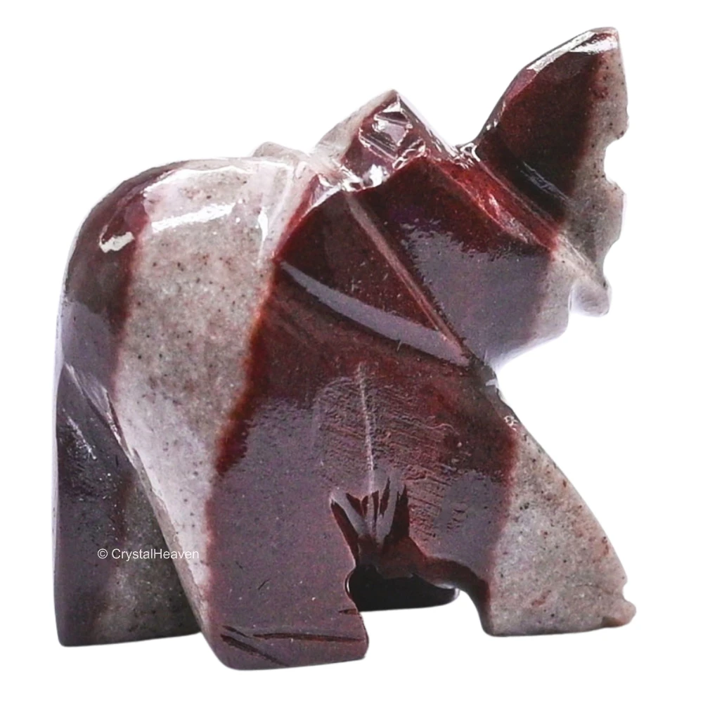 Narmada Shiva Lingam Crystal Elephant