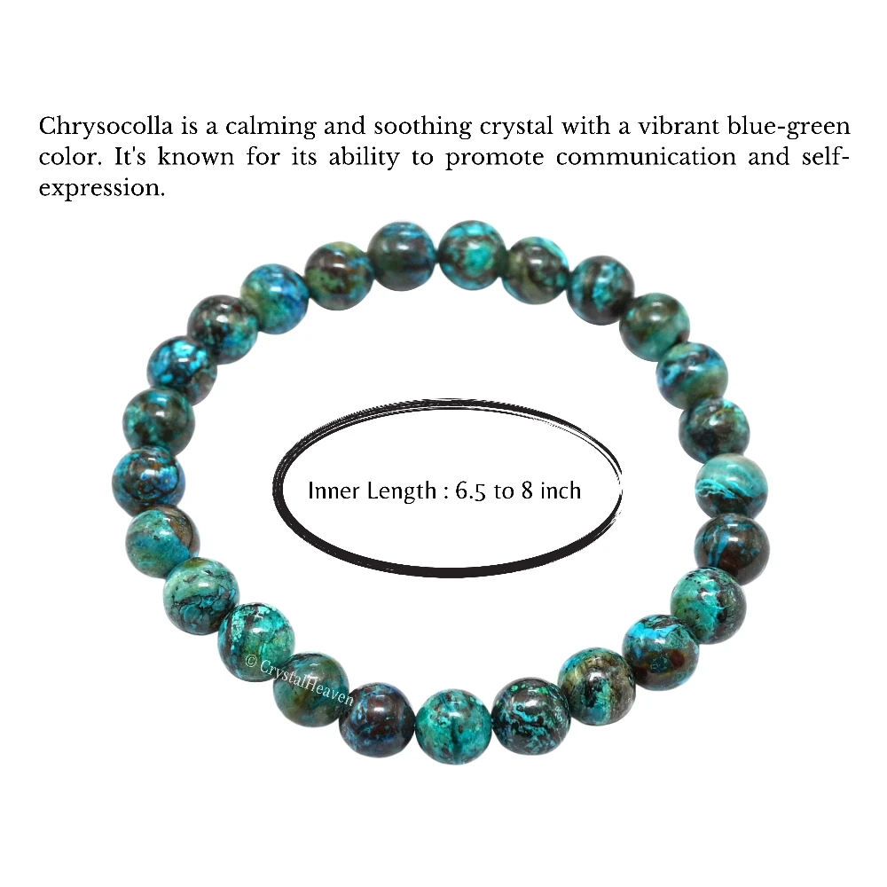 Chrysocolla Bracelet (Elastic)