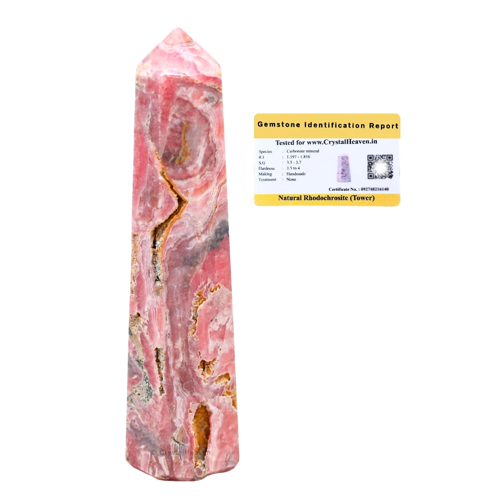 Rhodochrosite Tower (2" to 3" inch)