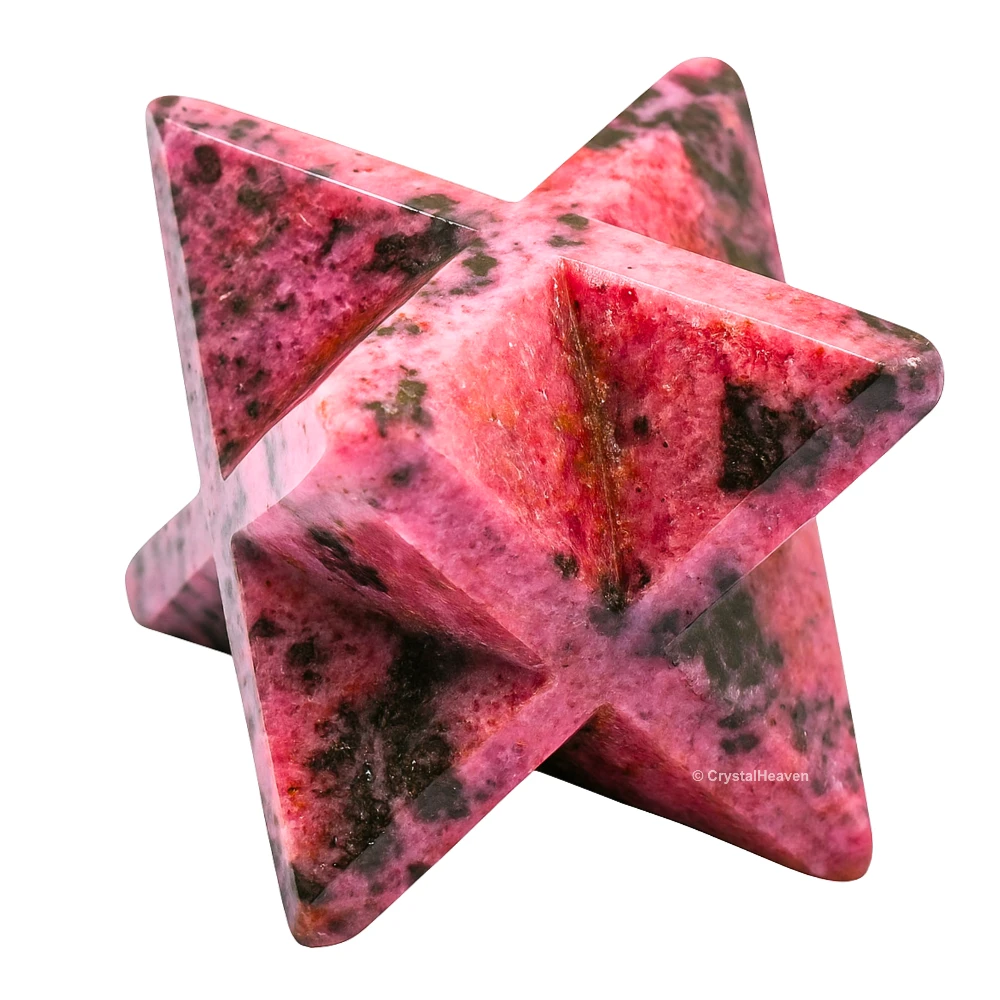 Rhodonite Crystal Merkaba (15-25mm)