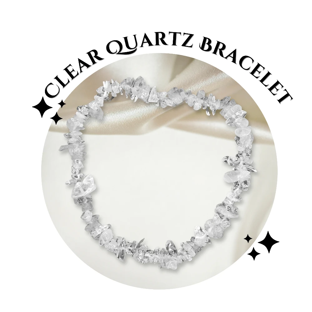 Clear Quartz Chips Bracelet