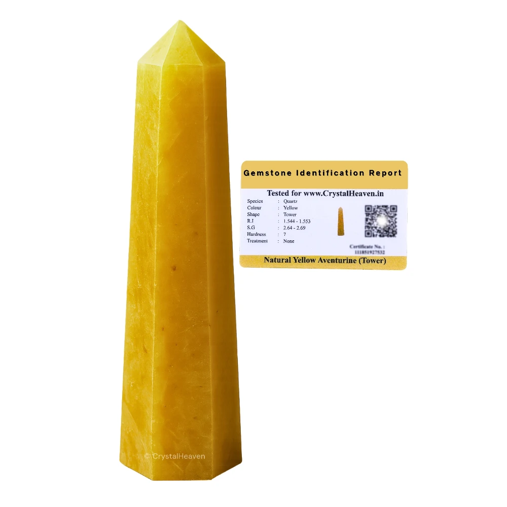 Yellow Aventurine Tower (2" to 3" inch)
