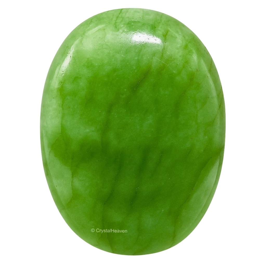 Light Green Aventurine Palm Stone