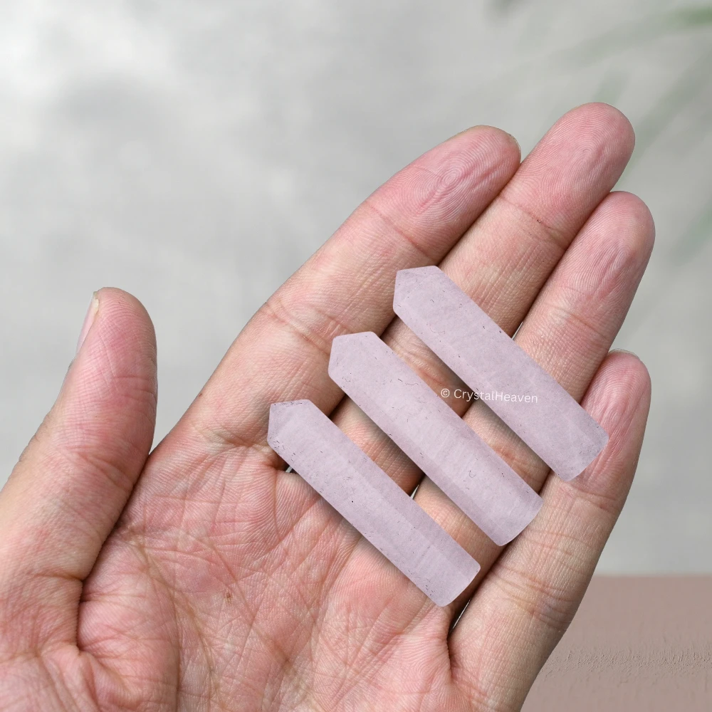 Pink Calcite Pencil Points (Set of 50)