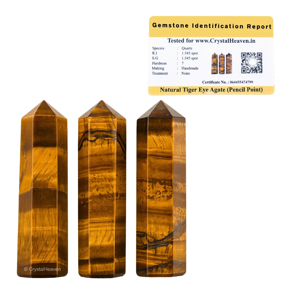 Tiger Eye Pencil Points (Set of 3)