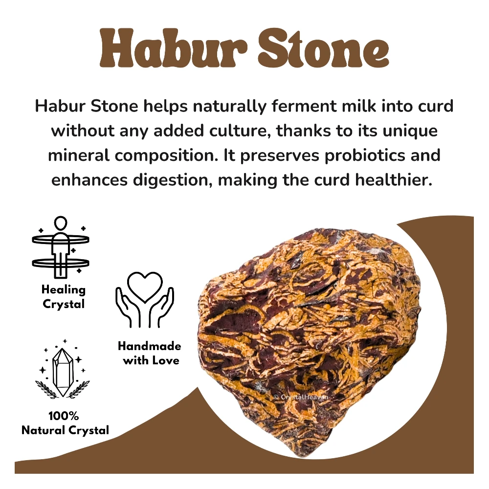 Habur Stone for Curd Making (Pyramid 2 Inch)