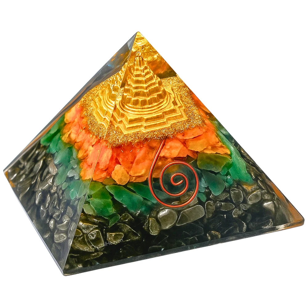 Money Magnet Pyramid with Shree Yantra