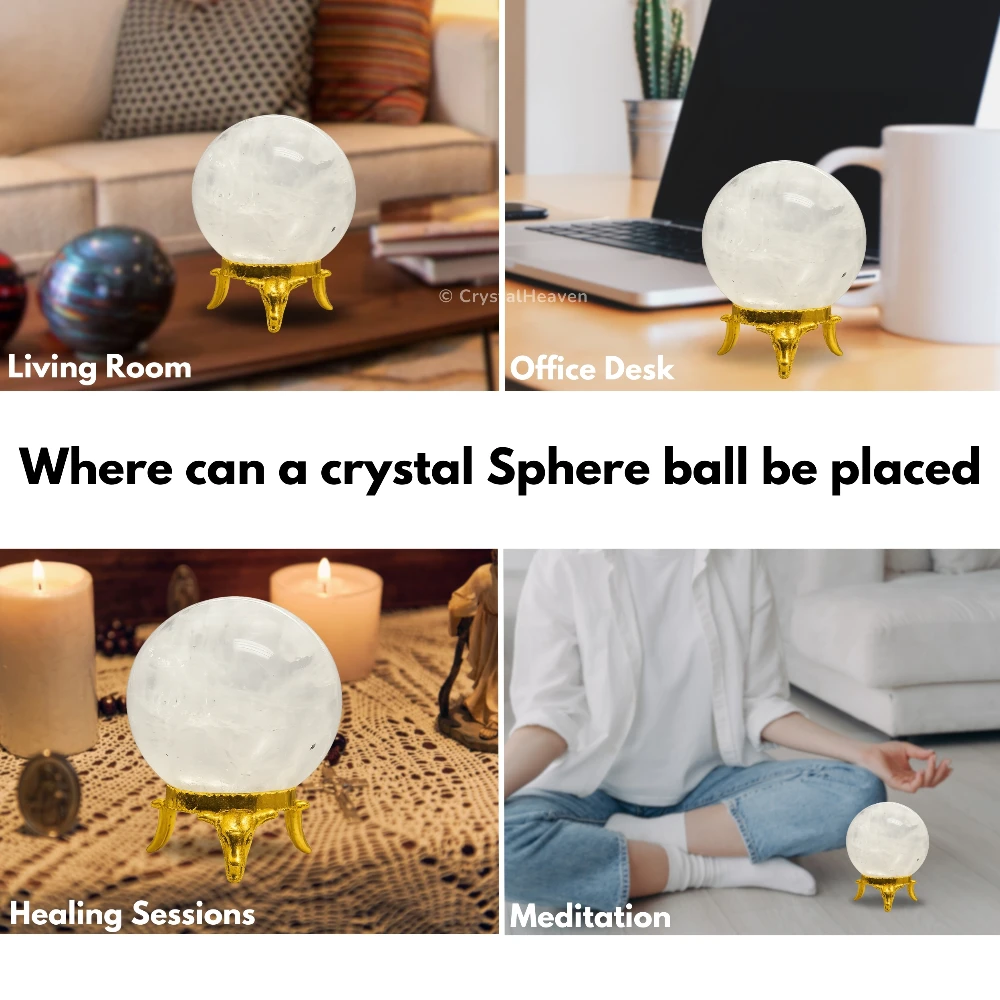 Clear Quartz Sphere (2 Inch)