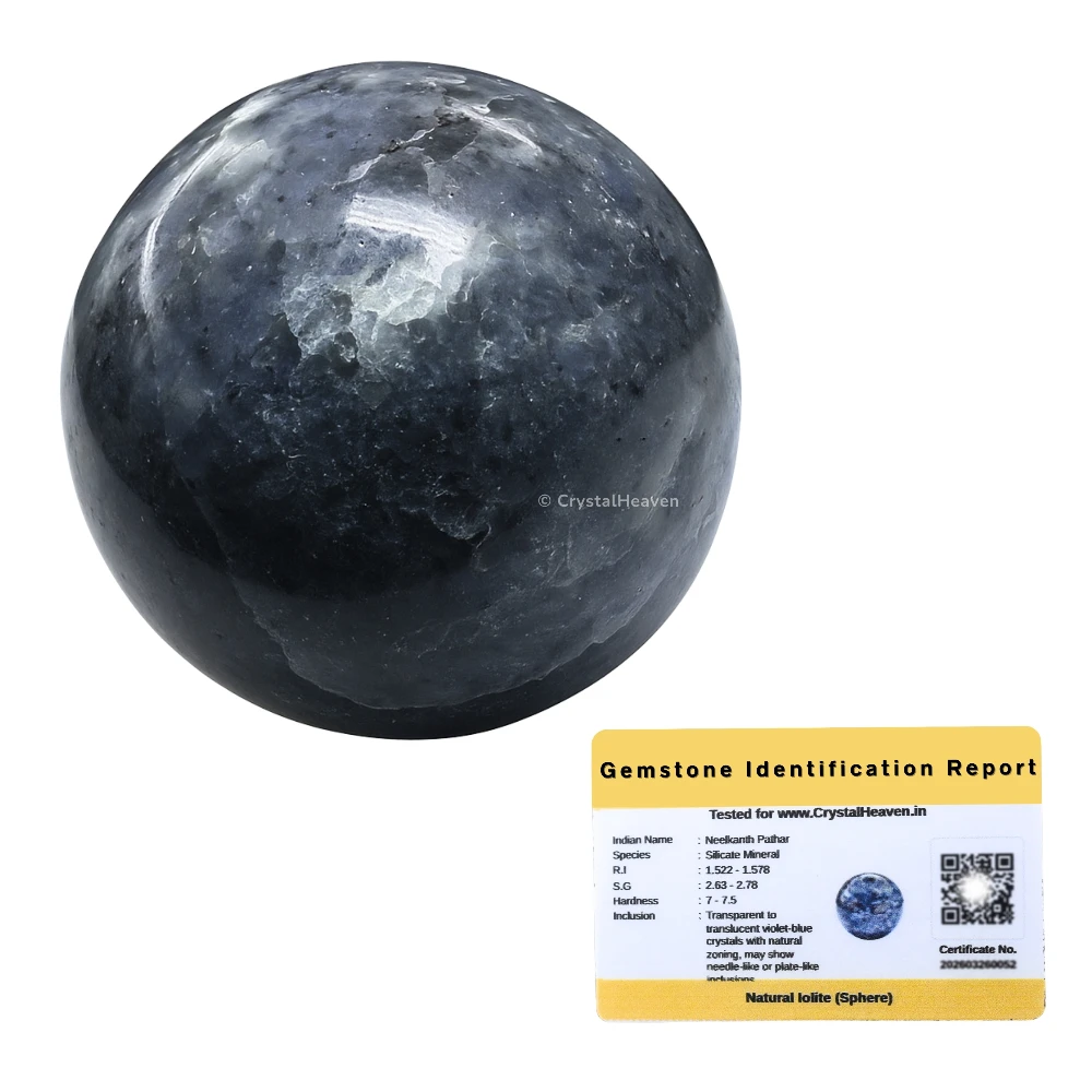 Iolite Sphere (2 Inch)