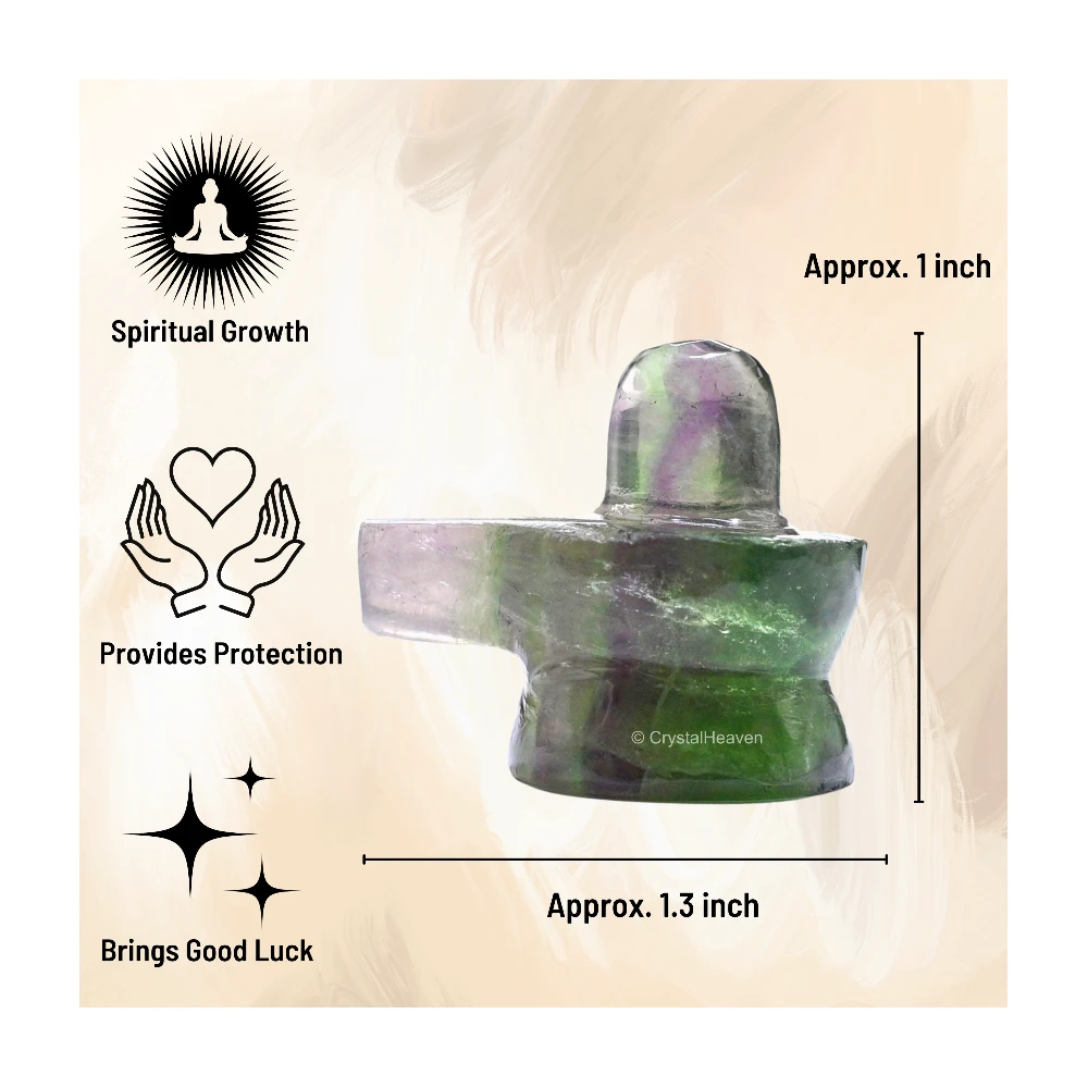 Multi Fluorite Shivling