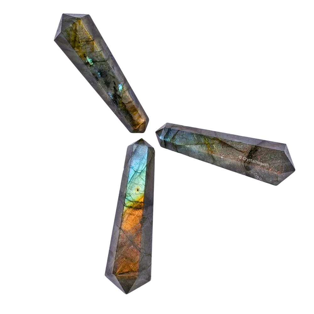 Labradorite Pencil Points (Double Terminated) (Set of 10)