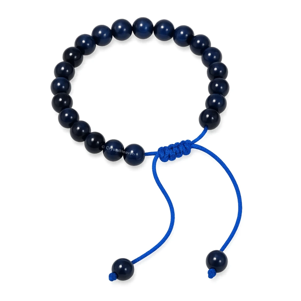 Blue Tiger Eye Bracelet (Adjustable)