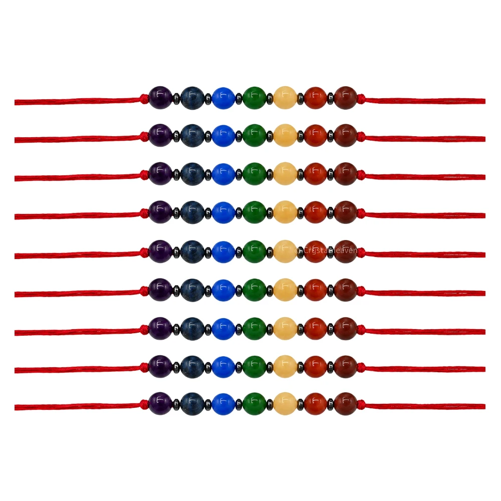 Chakra Rakhi for Brother (Set of 10)