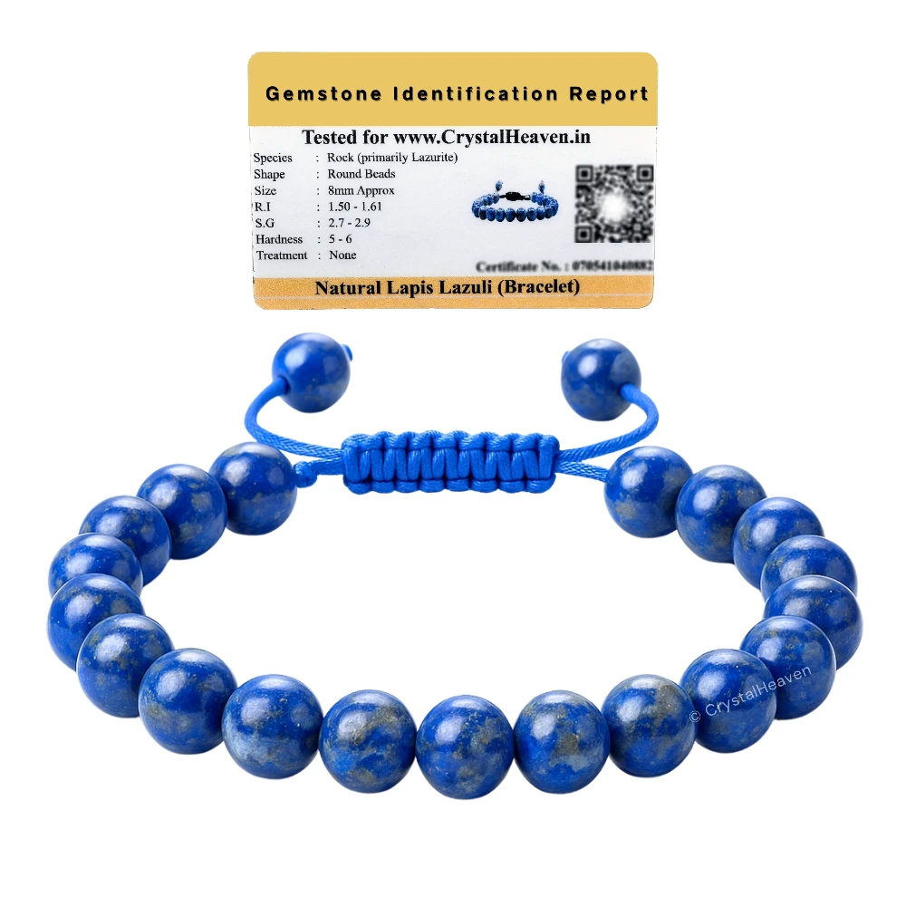 Lapis Lazuli Bracelet (Adjustable)